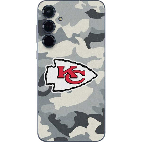 NFL Kansas City Chiefs Camo Galaxy A55 5G Skin